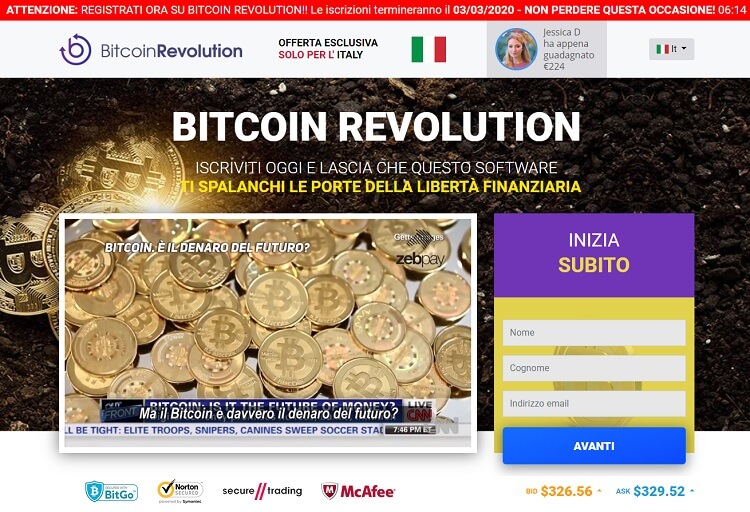 bitcoin revolution sito ufficiale