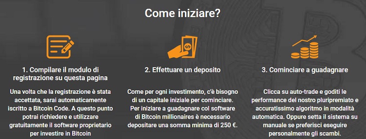 bitcoin code funzionamento