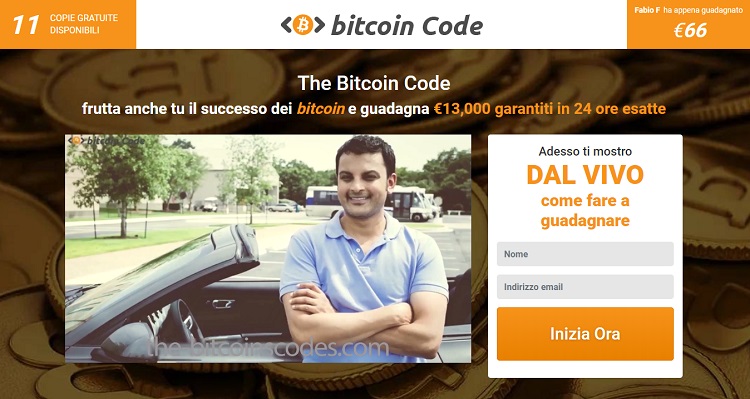 bitcoin code sito ufficiale